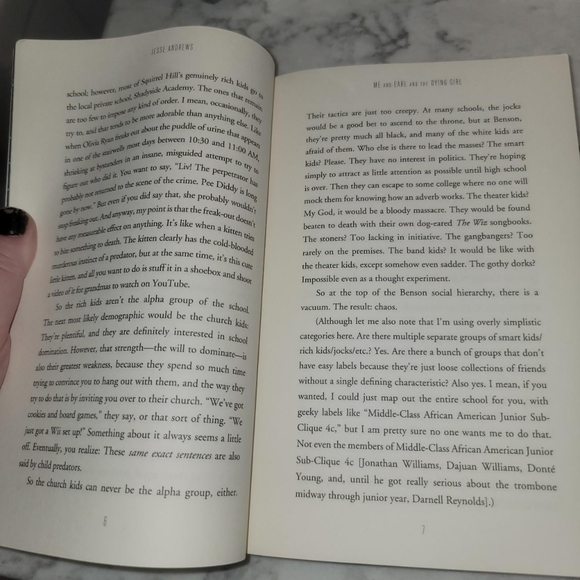 Me and Earl and the Dying Girl by Jesse Andrews - Picture 4 of 4